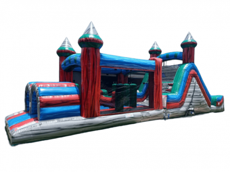 Obstacle & 14' Slide